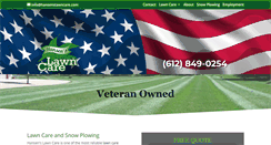 Desktop Screenshot of hansenslawncare.com
